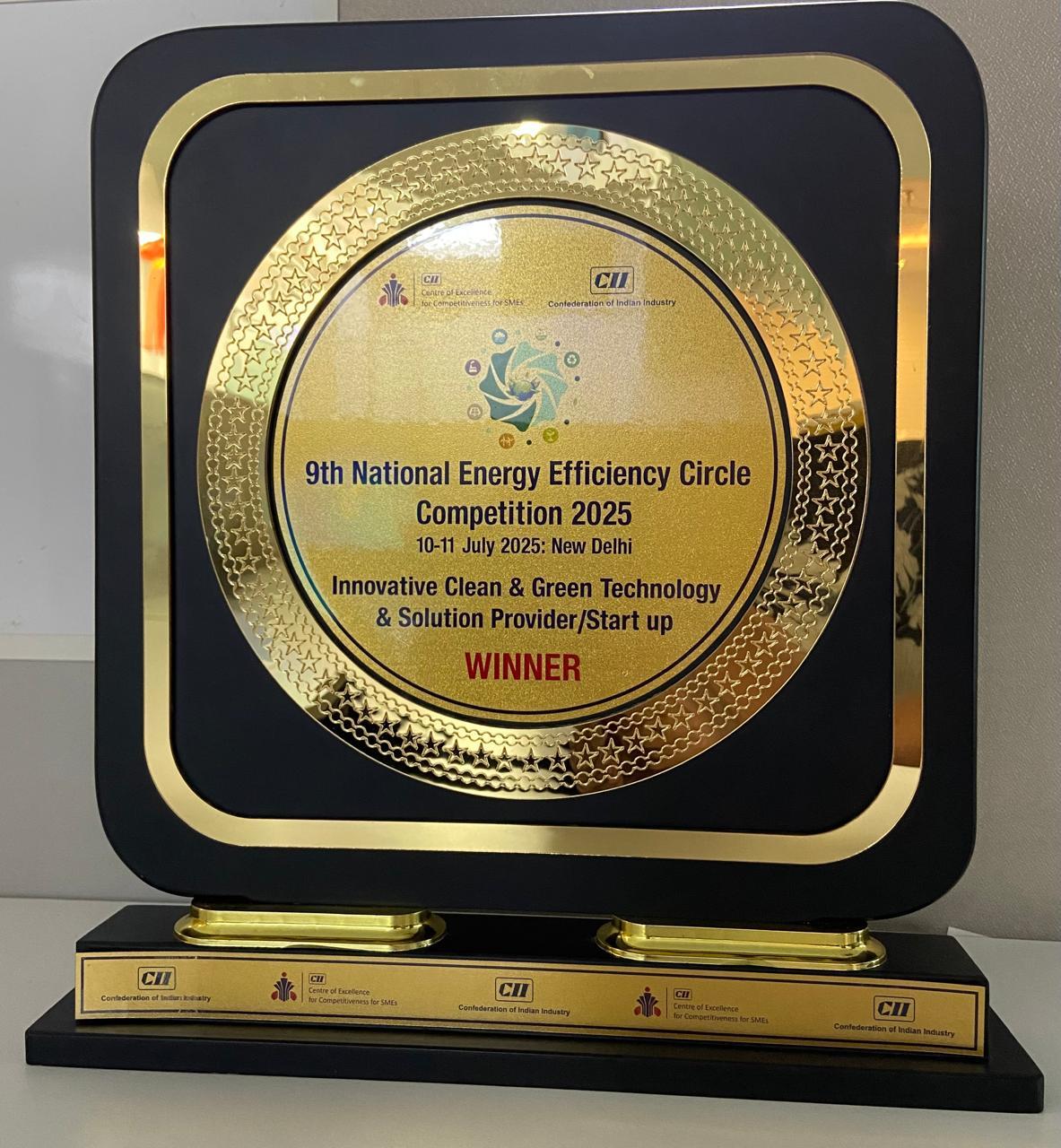 CII Award 2025 for Innovative Clean &amp; Green Technology &amp; Solution Provider